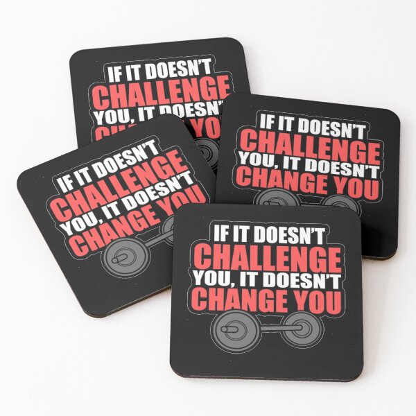 Item preview, If It Doesn't Challenge You It Doesn't Change You designed and sold by DesignandDream.