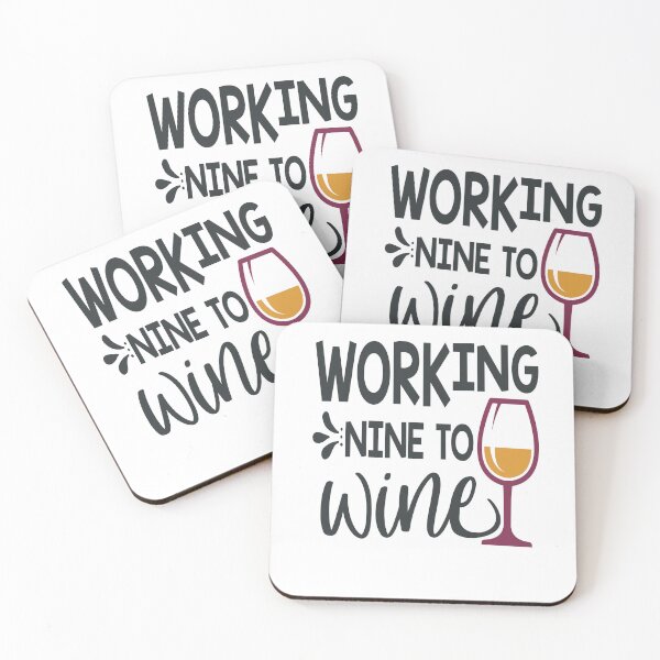 Item preview, Working Nine To Wine designed and sold by FOX1999-Design.