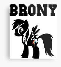 Brony logo Metal Print
