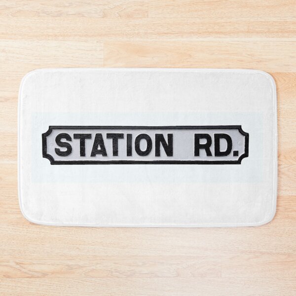 Item preview, Vintage Station Road street sign designed and sold by Random Railways.