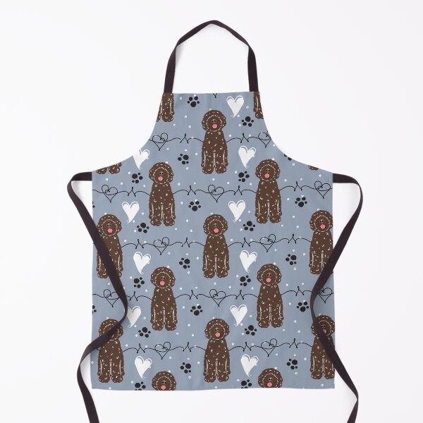 Item preview, Love Chocolate Portuguese Water Dog designed and sold by Lulupainting.