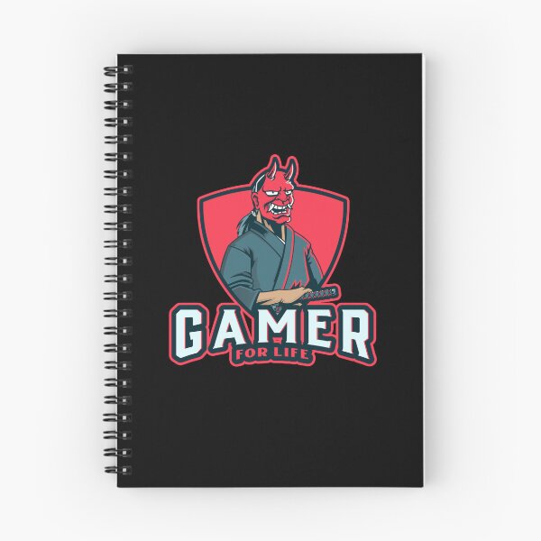 Item preview, Gamer for Life with Hannya Masked Warrior  designed and sold by PRIVARSHU.