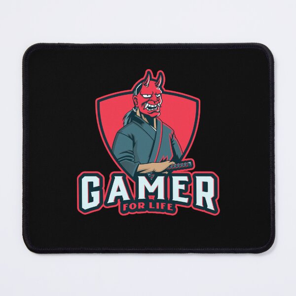 Item preview, Gamer for Life with Hannya Masked Warrior  designed and sold by PRIVARSHU.
