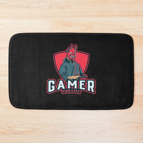 Item preview, Gamer for Life with Hannya Masked Warrior  designed and sold by PRIVARSHU.