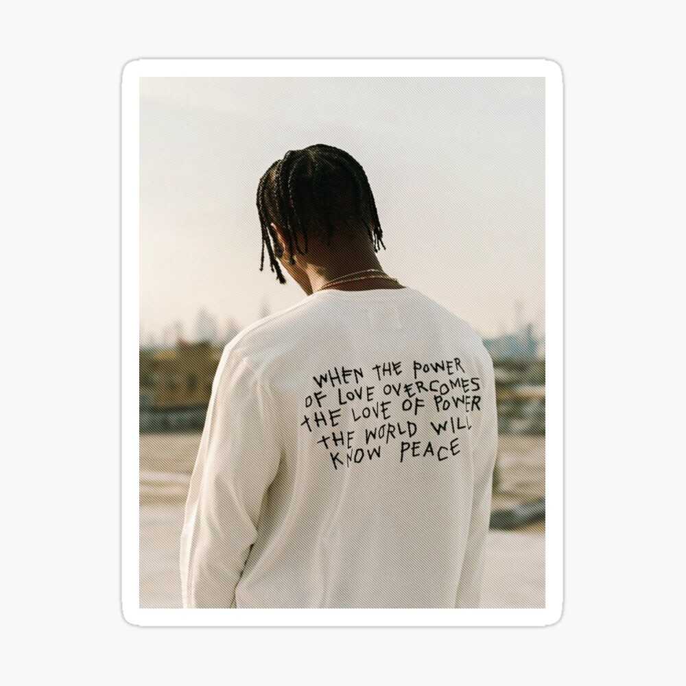 Travis Scott Wish You Were Here Poster By Yasmmen Redbubble