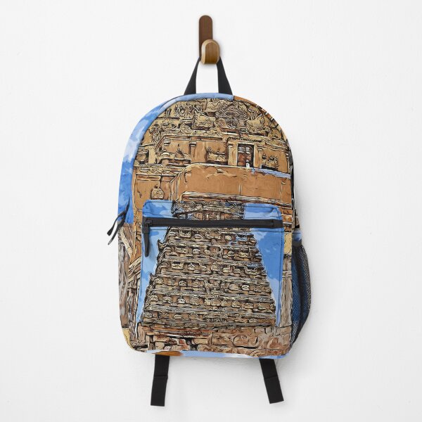 Item preview, Brihadishwar Temple, India color art designed and sold by artdragongift 15.