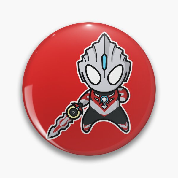 Artikelvorschau, Ultraman Orb Orb Origin Chibi Style Kawaii entworfen und verkauft von mattzwug-draws.