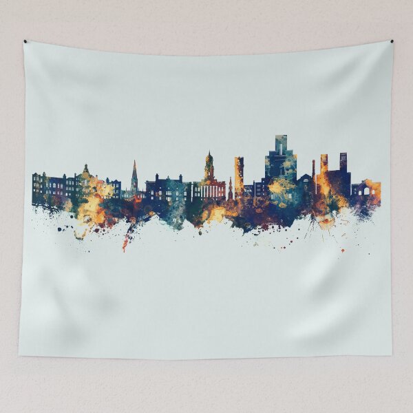 Item preview, Birkenhead England Skyline designed and sold by ArtPrints.