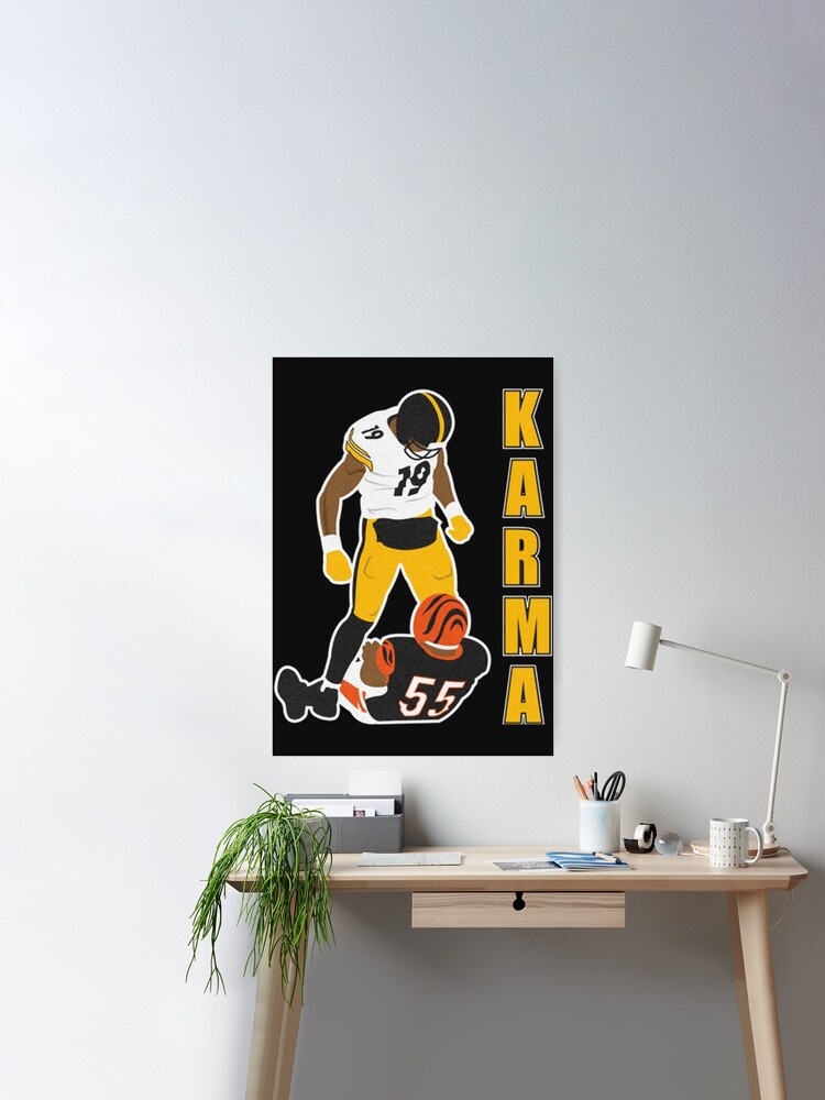 Fan Art Poster Antonio Brown Pittsburgh Steelers Poster Wall 