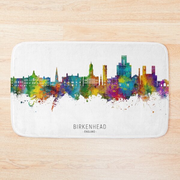 Item preview, Birkenhead England Skyline designed and sold by ArtPrints.