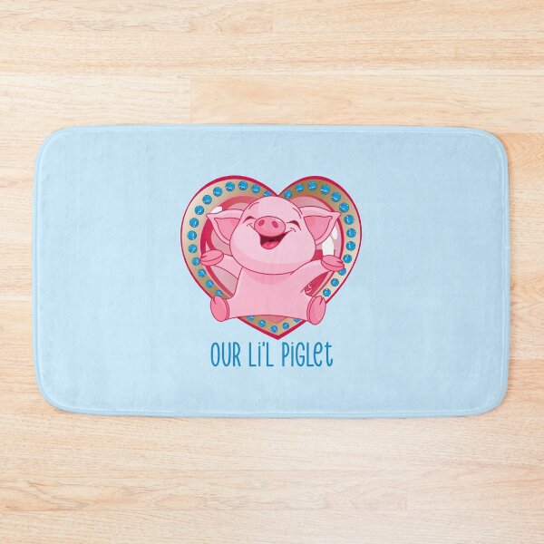 Item preview, Our Li’l Piglet (on Blue) designed and sold by PawsitiveMum.