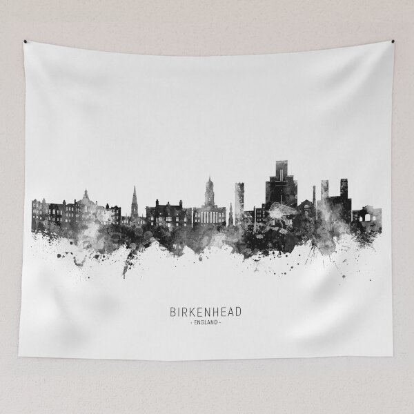 Item preview, Birkenhead England Skyline designed and sold by ArtPrints.