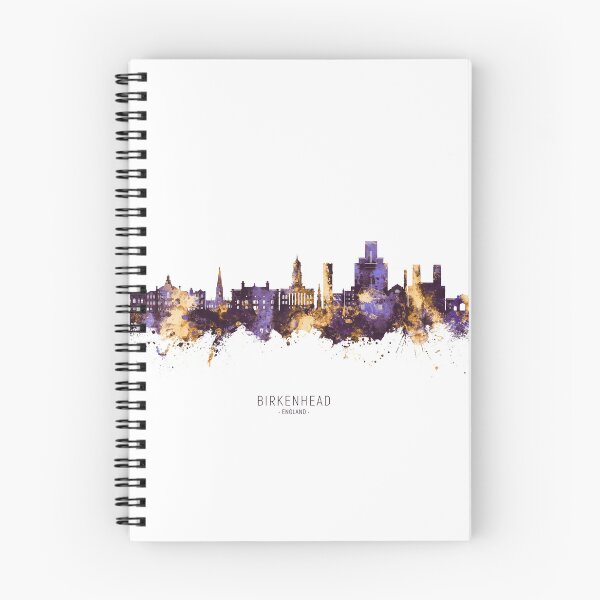 Artikelvorschau, Birkenhead England Skyline entworfen und verkauft von ArtPrints.