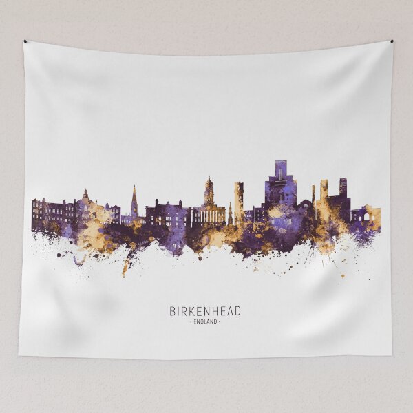 Item preview, Birkenhead England Skyline designed and sold by ArtPrints.