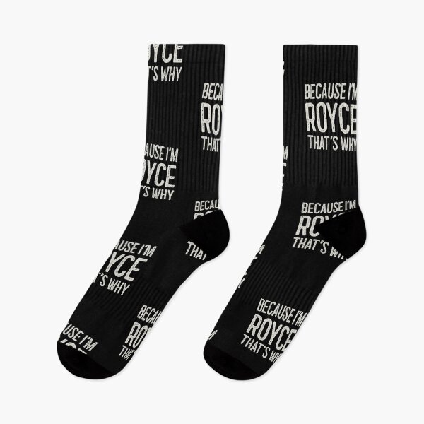Item preview, Because I’m Royce That’s Why Funny Personalized Name designed and sold by MariosNydras.