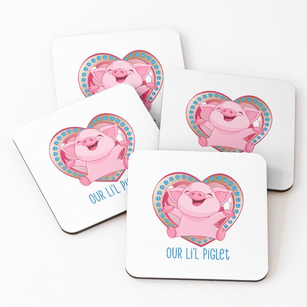 Item preview, Our Li’l Piglet (on White) designed and sold by PawsitiveMum.
