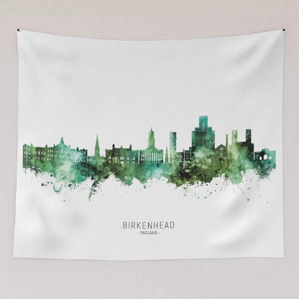Item preview, Birkenhead England Skyline designed and sold by ArtPrints.