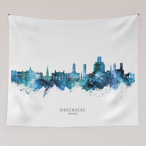 Item preview, Birkenhead England Skyline designed and sold by ArtPrints.
