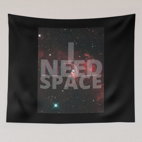 Item preview,  I Need Space - Red Galaxy 1 designed and sold by Quirkdom.