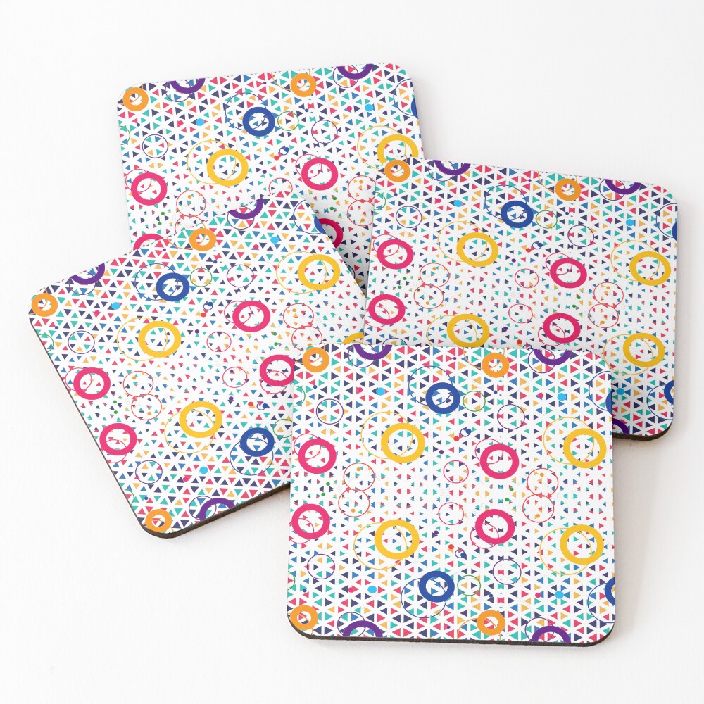 Item preview, Coasters (Set of 4) designed and sold by ColourfulPoint.