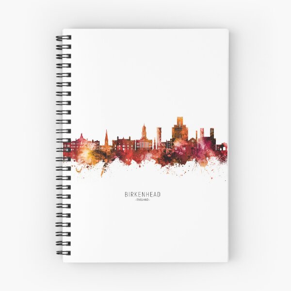 Artikelvorschau, Birkenhead England Skyline entworfen und verkauft von ArtPrints.