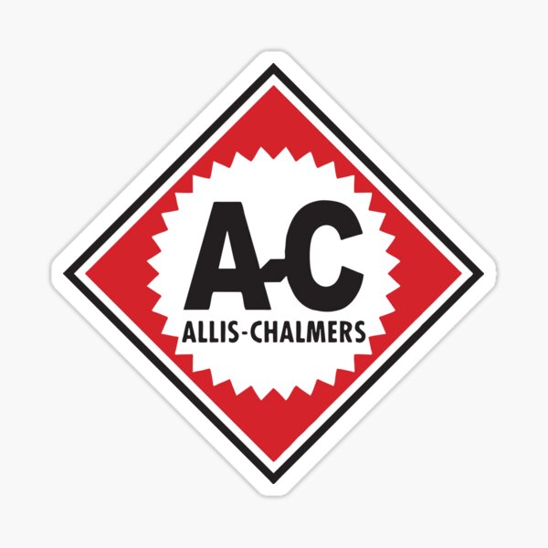 ALLIS CHALMERS THING decal MOWER tractor pull pulling STICKER trailer parts 