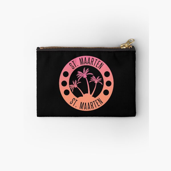 Item preview, St. Maarten Pink and Coral Gradient  | Sint Maarten | Saint Martin | Vacation, holiday trip, Travel gifts designed and sold by Violet Treasures.