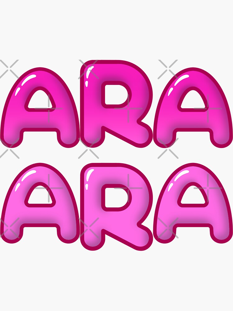7 letter word ending in ara