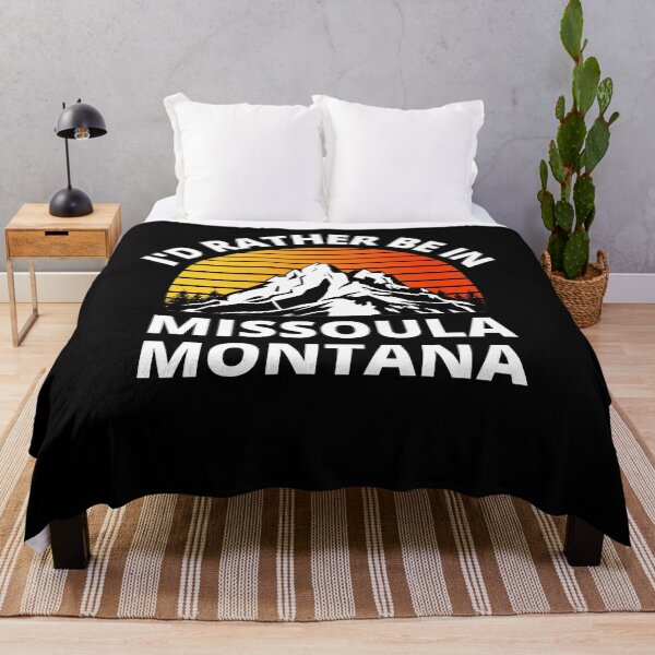 Item preview, I'd Rather Be In Missoula Montana Mountain Climbing designed and sold by RGRamsey.