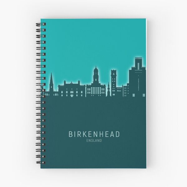 Artikelvorschau, Birkenhead England Skyline entworfen und verkauft von ArtPrints.