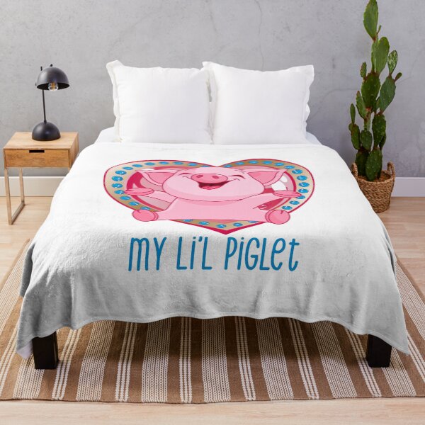 Item preview, My Li’l Piglet (on White) designed and sold by PawsitiveMum.