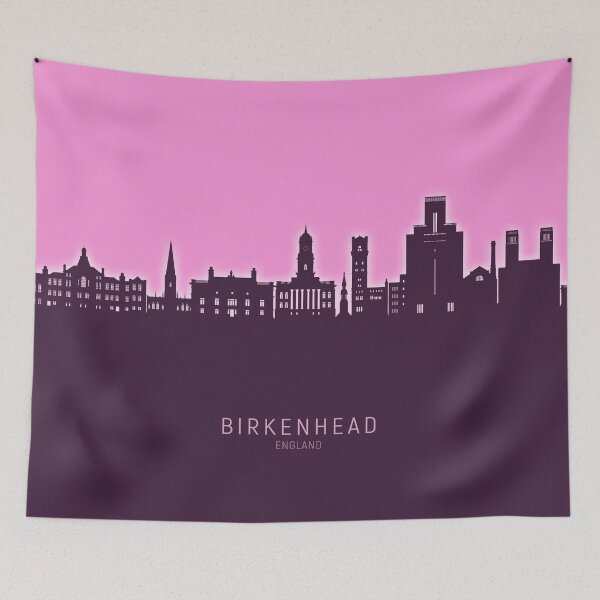 Item preview, Birkenhead England Skyline designed and sold by ArtPrints.