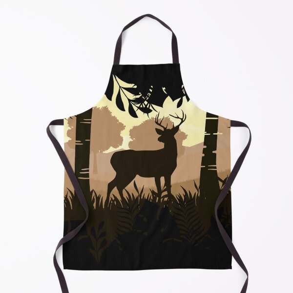 Item preview, Silhouette Deer In The Wildlife designed and sold by Yernarb.