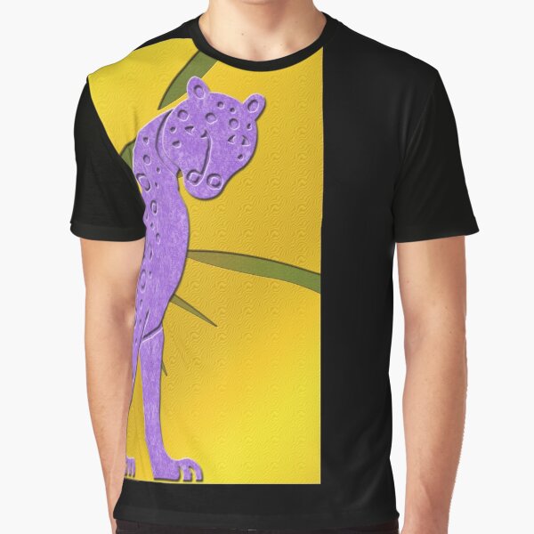 Gepard Grafik T-Shirt