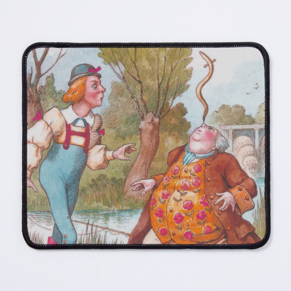 Item preview, Alice in Wonderland, two funny clowns designed and sold by Mauswohn.