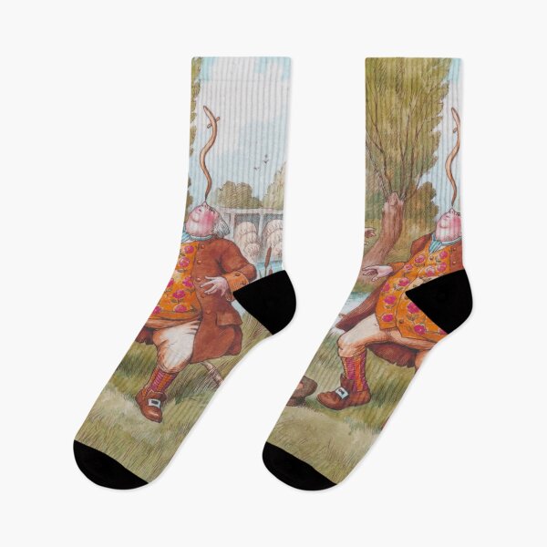 Item preview, Alice in Wonderland, two funny clowns designed and sold by Mauswohn.