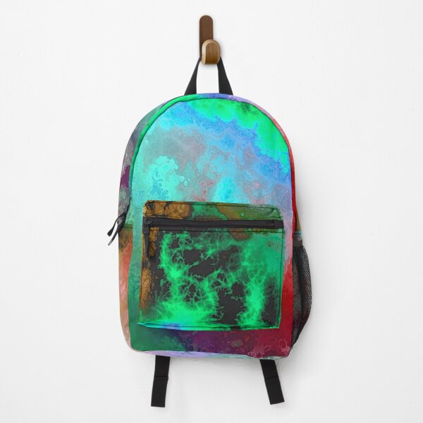 Item preview, Red Green and Brown Vivid Cosmic Clouds designed and sold by SeaChangeDesign.