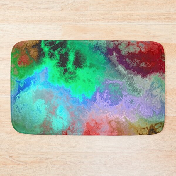 Item preview, Red Green and Brown Vivid Cosmic Clouds designed and sold by SeaChangeDesign.