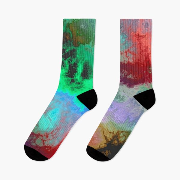 Item preview, Red Green and Brown Vivid Cosmic Clouds designed and sold by SeaChangeDesign.