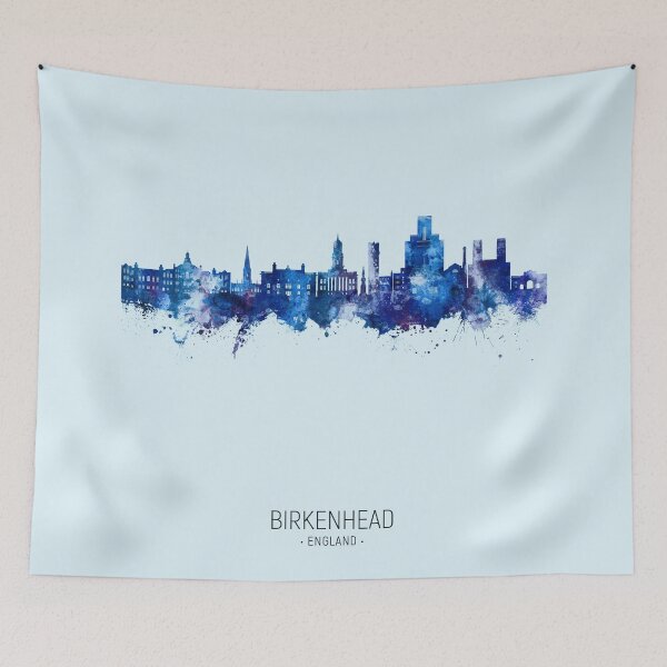 Item preview, Birkenhead England Skyline designed and sold by ArtPrints.