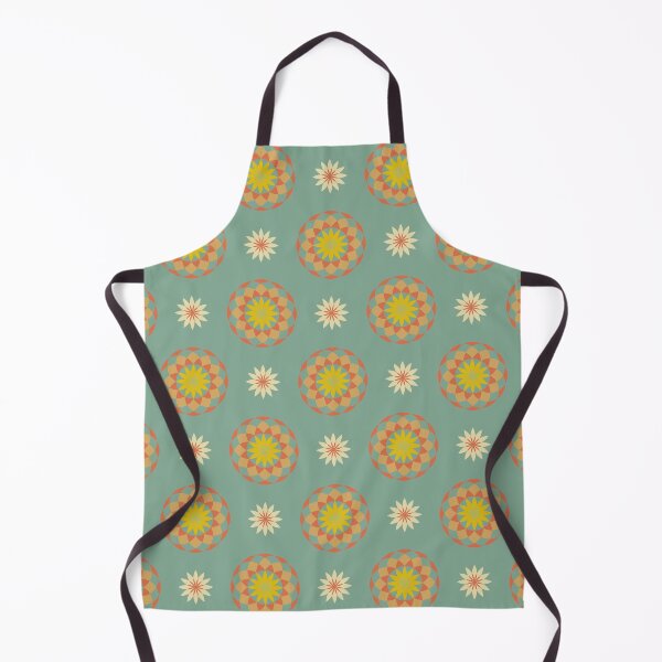 Item preview, Blomma, Vintage Flower Pattern in Retro Color Style designed and sold by BesanoStyle.