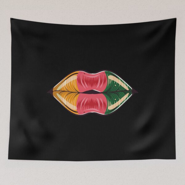 Item preview, African Lips Melanin Black History Month Pride Women Queen designed and sold by 2blackcherries.
