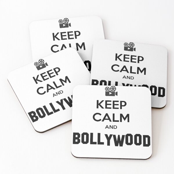 Artikelvorschau, Bleib ruhig und Bollywood entworfen und verkauft von Khandaan A Bollywood Podcast.