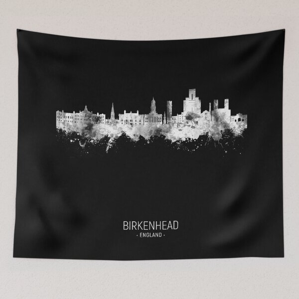 Item preview, Birkenhead England Skyline designed and sold by ArtPrints.