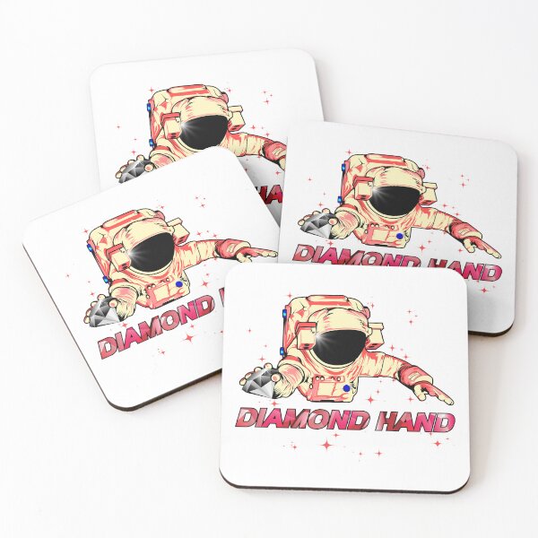 Item preview, Diamond hand, Bitcoin, Amc crypto, To the moon designed and sold by Lekrock.