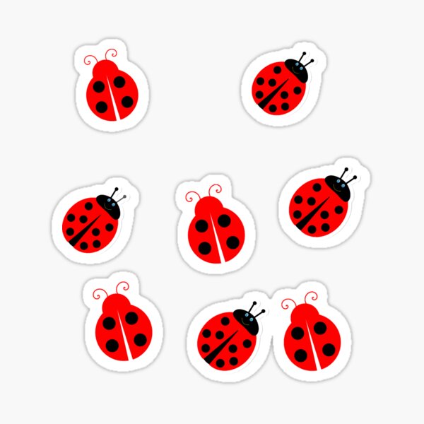 Simple Ladybug Sticker