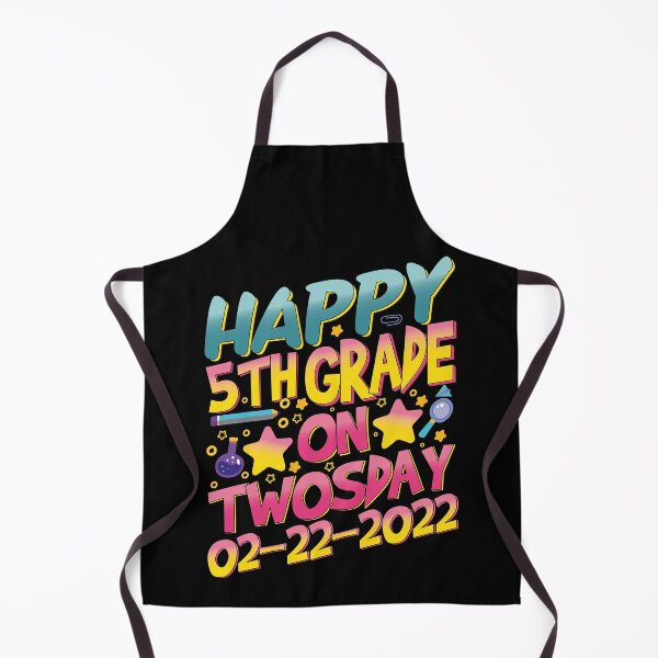 Item preview, Happy Fifth Grade On Twosday 2/22/22 Tuesday February 22nd 2022 |5th Grade Kids and Teachers Gifts designed and sold by YAHIA-14.