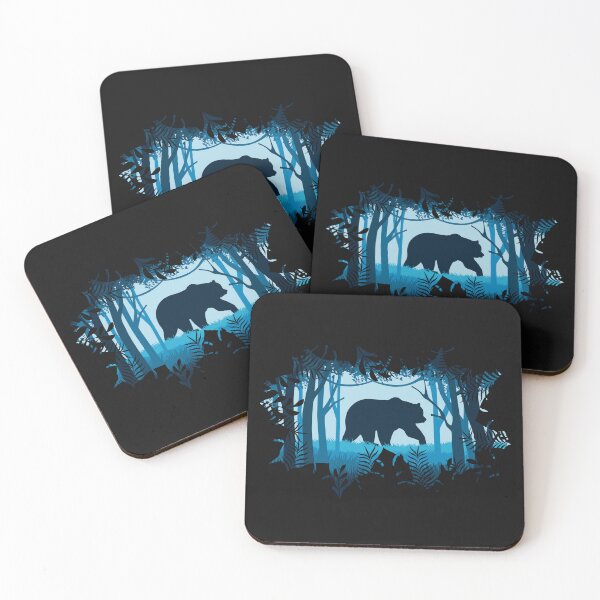 Item preview, Silhouette Bear In The Wildlife designed and sold by Yernarb.