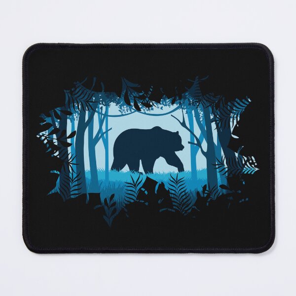 Item preview, Silhouette Bear In The Wildlife designed and sold by Yernarb.