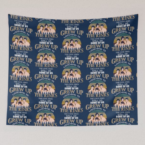 Item preview, Some Of Us Grew Up Listening To The Kinks The Cool Ones Still Do  designed and sold by HAZEL123design.
